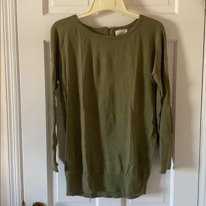Olive green Light sweater top